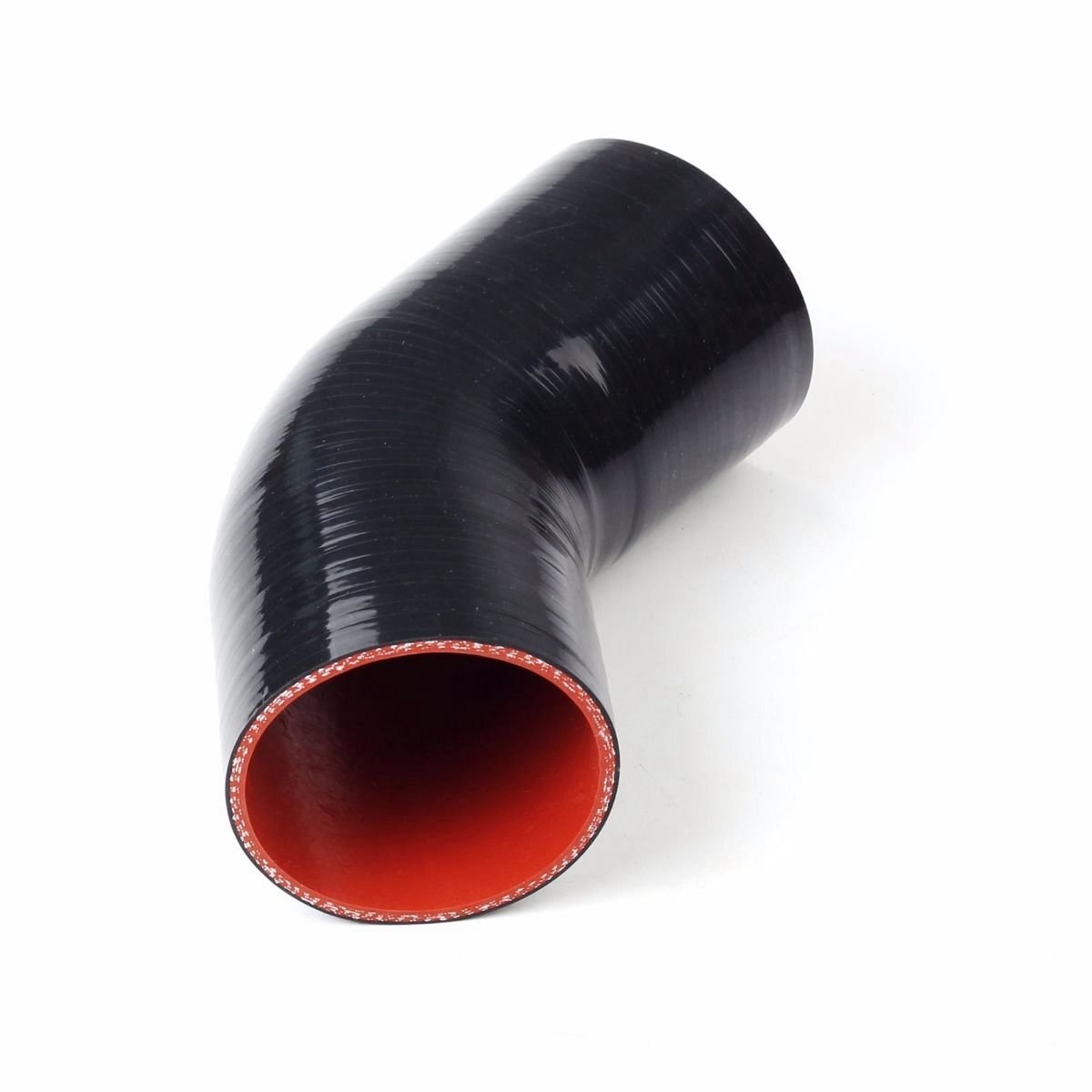 2.25" 45 Degree Elbow Turbo/Intercooler/Intake 57mm Silicone Coupler Hose+Clamp