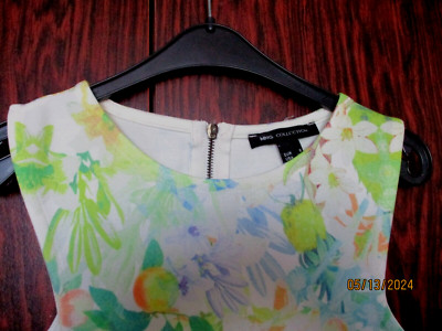 MNG Collection BLUMEN SHIRT Trägershirt Größe EUR 8 USA XS  NEU mit Etikett