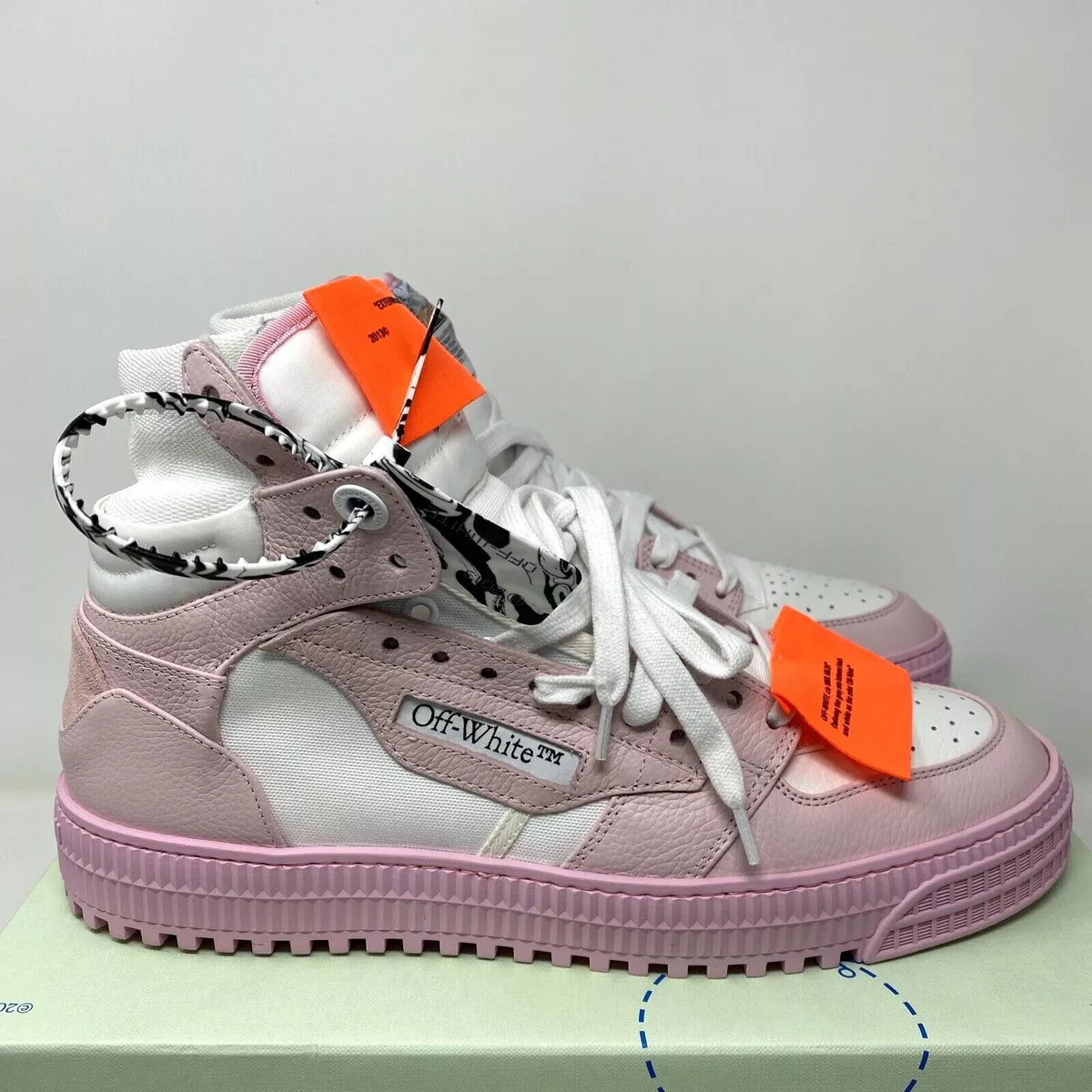 Women's Off-White Off Court 3.0 High Top Sneaker, Size 12Us - White