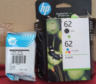 HP N9J71AE 62 Oryginalne wkłady atramentowe, (uszkodzone pudełko - tylko kolor)