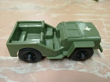 TIM-MEE Toys Army Jeep Vintage 1960s Plastic Made in U.S.A. Cool