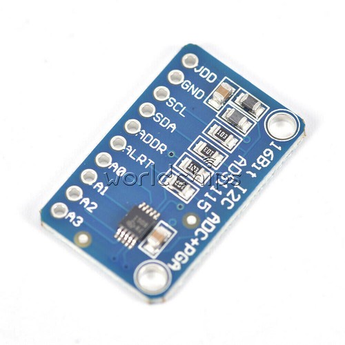 ADS1115 16 Bit I2C 4 Canali Modulo ADC con Amplificatore Pro Gain per Arduino Rpi - Foto 18 di 27