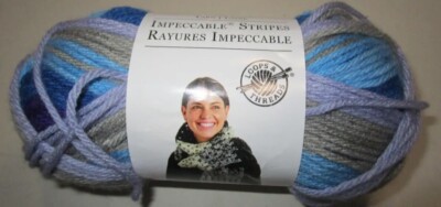 LOOPS AND THREAD IMPECCABLE..ELDERBERRRY  STRIPE