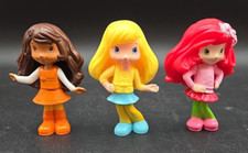 3 2010 McDonald's Strawberry Shortcake Figures Cake Topper PVC Toys