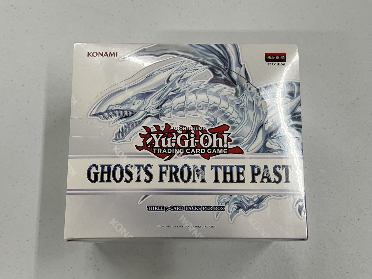 Yugioh 2021 Ghost From The Past Factory Sealed Display Box 1ST 