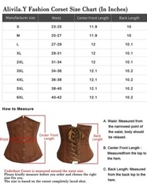 Alivila.Y Fashion Womens Sexy Satin Vintage Underbust Waist Training Corset...
