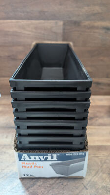 #ad Case of 8 Anvil 12quot; Plastic Drywall Mud Pan Sheetrock $29.99