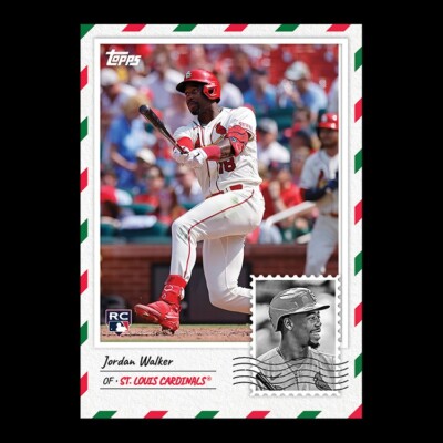 Jordan Walker - 2023 Topps MLB Holiday Countdown 8 RC - PR: 996 - Ready To Ship!