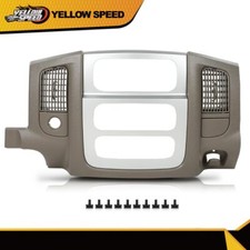 Fit For 2002-2005 Dodge Ram 1500 2500 Center Dash Radio Bezel Climate Vent Panel Fit For 2002-2005 Dodge Ram 1500 2500 Center Dash Radio Bezel Climate Vent Panel