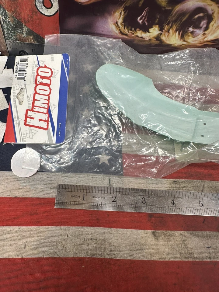 HIMOTO MX5048R Mudguard Front Fender Replacement HIMOTO 1/4 MX400RL Green 1pc. - Image 2 of 4
