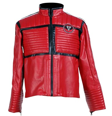 Mens My Chemical Romance Kobra Kid Mikey Way Johnny Lawrence Leather Jacket