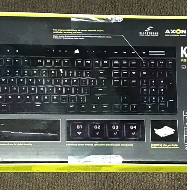 Corsair K100 Air Full Bluetooth Wireless Gaming Keyboard  - Image 3 of 4