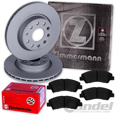 ZIMMERMANN BREMSSCHEIBEN 252mm + BELÄGE VORNE passend für HYUNDAI i10