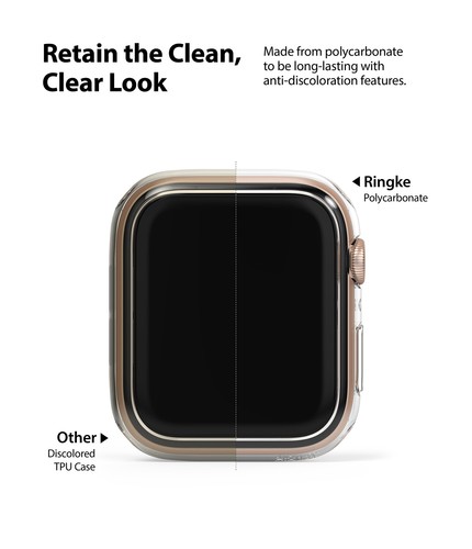 Para Apple Watch Series 6/5/4/SE Estuche 44mm Ringke [Delgado] Cubierta Transparente Paquete de 2 - Imagen 8 de 107