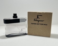 F Black Ferragamo 3.4oz EDT Spray For Men New In Brown Box