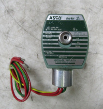   NEW ASCO SOLENOID VALVE 5-150 PSI 1/4" PIPE 10.1 WATTS 8317G23