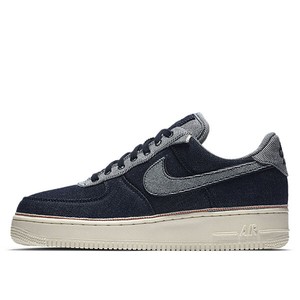 New Nike Air Force 1 '07 Premoum Low 3x1 Denim - Raw Indigo(905345-402) | eBay