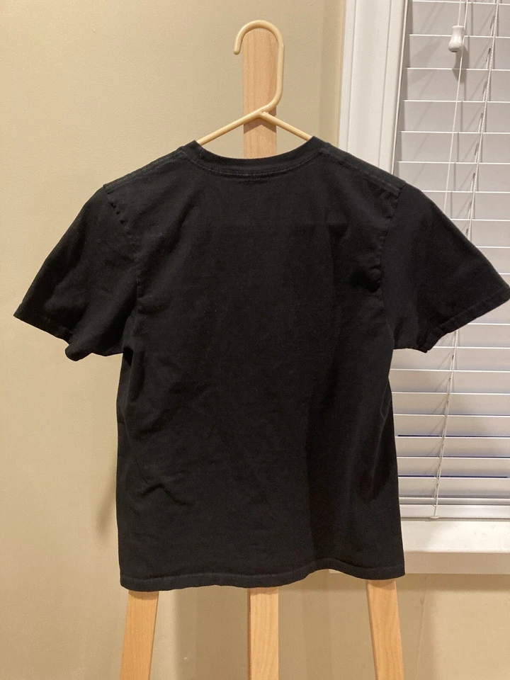 Camiseta Vans Negra con Rosas Rosas y Margarita Blanca Adolescente Talla Grande Foto 3 de 4