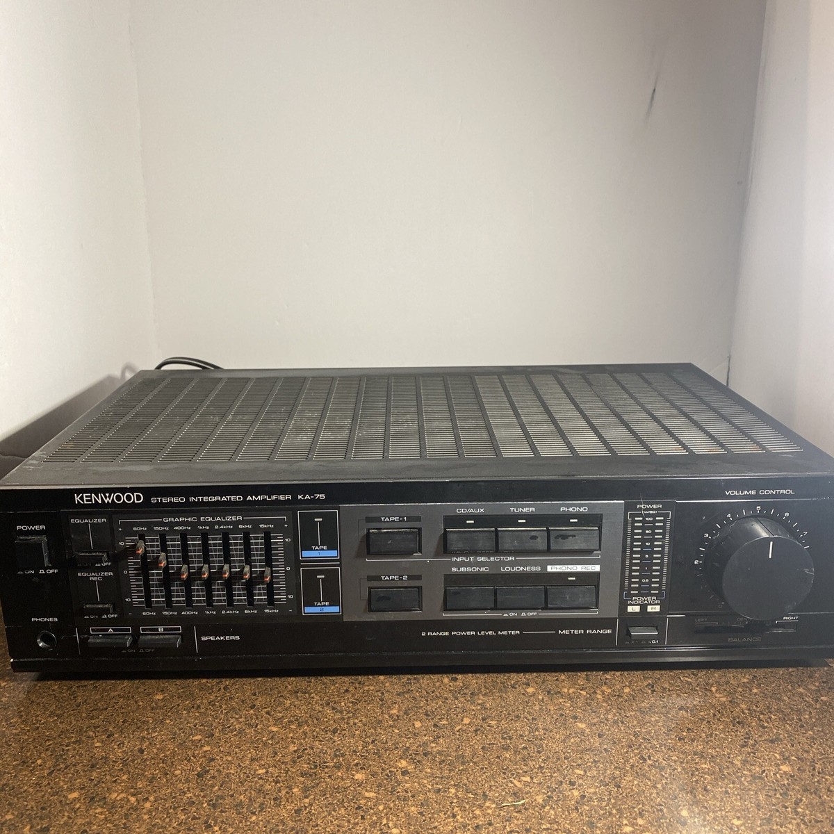 Kenwood KA-75 Integrated Amplifier in Excellent Condition. | eBay