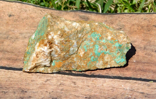 Chrysocolla and Malachite Rough Stone 55g for Energy Healing Collection Display - Picture 7 of 8