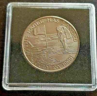 APOLLO 11 MEDALLION (MFA) MANNED FLIGHT AWARENESS FREE SHIP