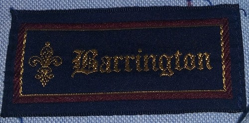 Barrington Men's Long Sleeve Shirt Blue Wrinkle Free Oxford 17-32/33 RN 15099 - Picture 3 of 10