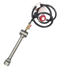 LSMIITTH Gas Forge Burner Regulator Propane Forge Gas Furnace Burner Raku Kiln