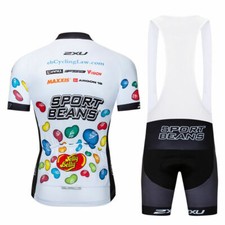 Jelly Belly Radtrikots Trägerhosen Sets Radsport Trägerhose Radsport Trägerhose