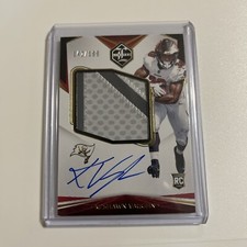 2020 Panini Limited Keshawn  Vaughn RPA Jumbo Patch Auto Rc 142/199