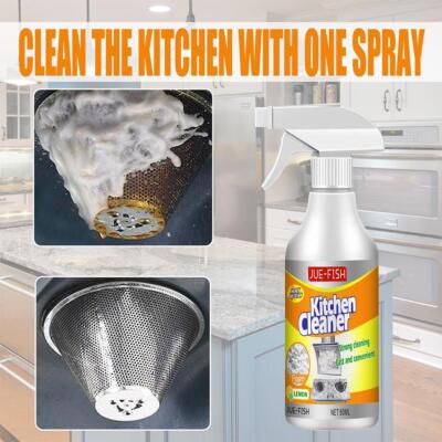 Foam Cleaner Kitchen Grease Cleaner Stain Remover Magic Degreaser Spray New Heiß
