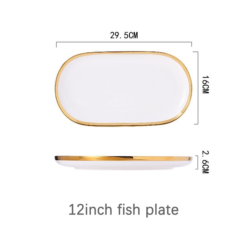 Food Dinner Set Dishes Salad Soup Bowl Ceramic Plates and Bowls Set eBay