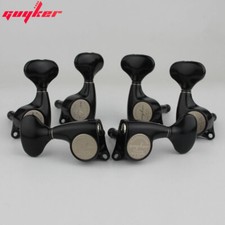 Guyker 3R3L Guitar Machine Heads 1:21 Sealed Tuning Key Pegs Tuners Set Black