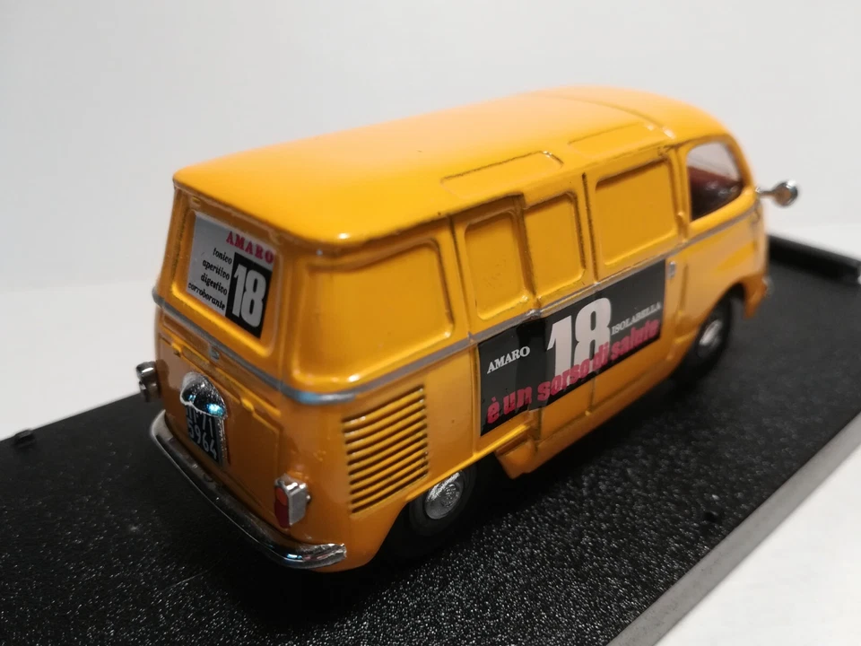 GIOCHER Fiat furgone pubblicitario AMARO 18 ISOLABELLA sc. 1:43 - Immagine 4 di 4