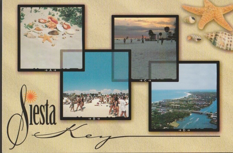 "Unposted Postcard" Siesta Key, Florida
