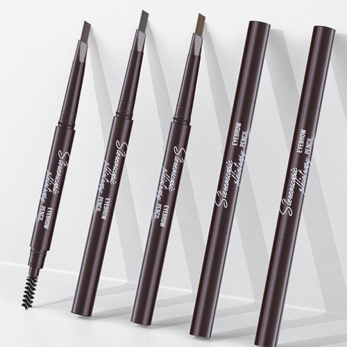 Waterproof Microblading Eye Brow Eyeliner Eyebrow Pencil Pen Brush Makeup Tools~ - Picture 7 of 17