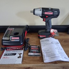 Craftsman C3 19.2 V Cordless 12 Drive Impact Wrench Kit Battery Charger New