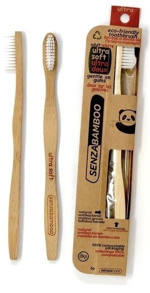Бамбуковая зубная щетка Senzacare Ultra-Soft Adult 1 Brush 2090₽