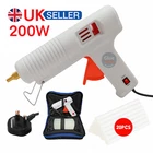 200W Hot Melt Glue Gun kits + Adhesive Glue Sticks Professional Craft DIY Hobby