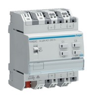 Hager Jalousieausgang Bussystem Knx Reg 4Fach Vor Ort-/Handbedienung - TXA624C