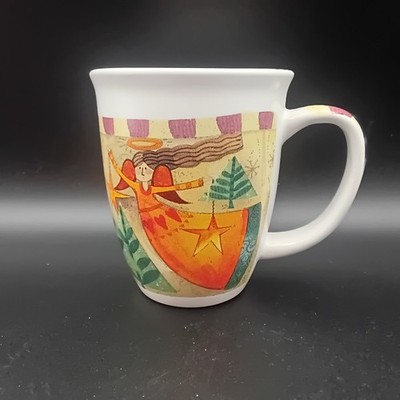 Royal Norfolk Winterhill Christmas Collection Angel Star Coffee Tea Mug 2005