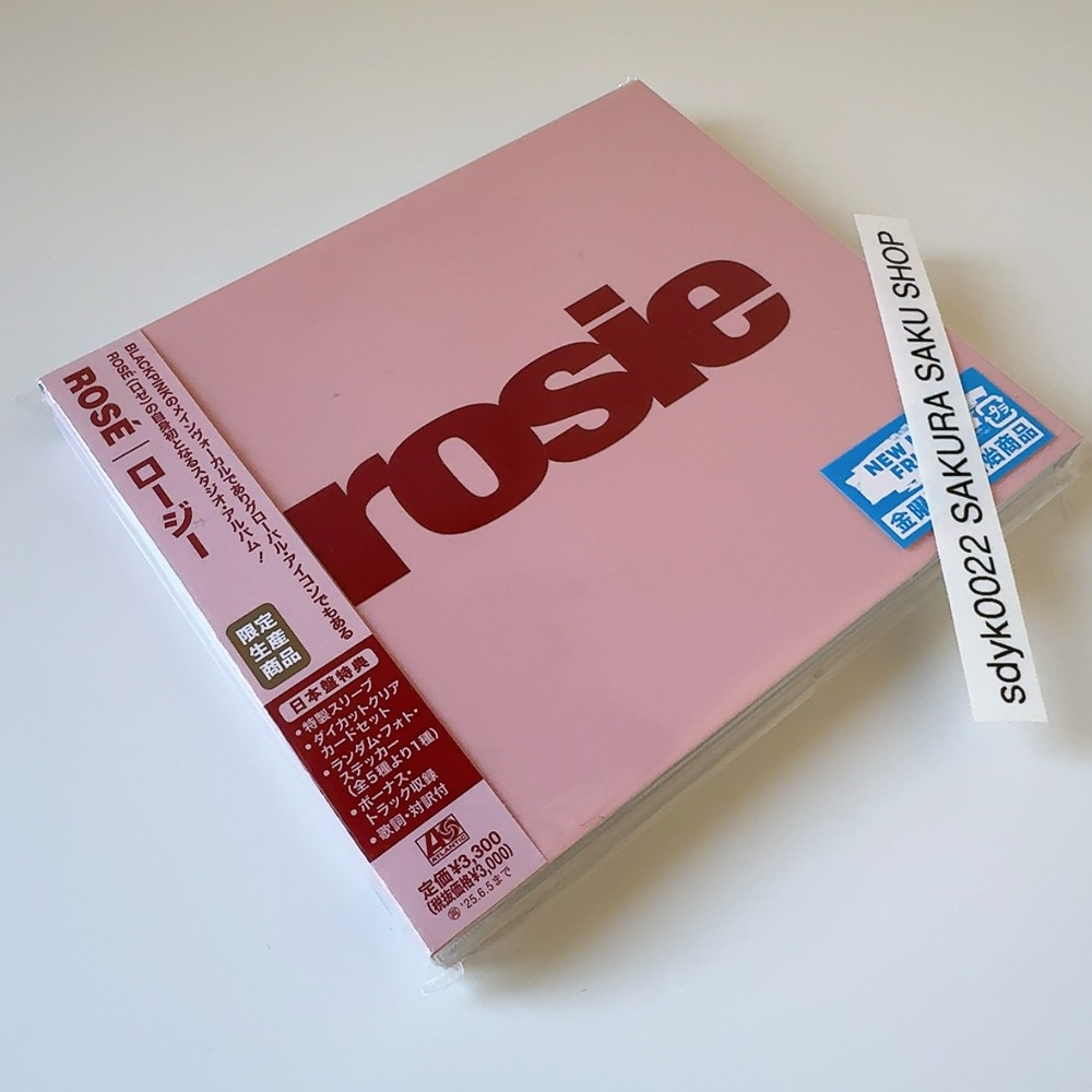 BLACKPINK ROSE ROSIE rosie CD Japan Limited Edition WPCR-18718 | eBay