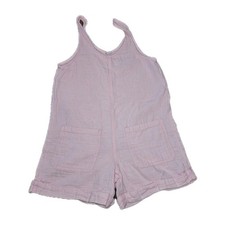 Old Navy XL kids girls muslin gauze pink shorts romper one piece