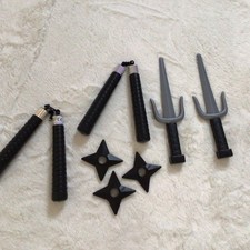 Ninjakostüm Zubehör Spielwaffen