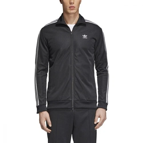 Adidas Originals Men's Beckenbauer Track Jacket Black/White cw1250 - product listing photo