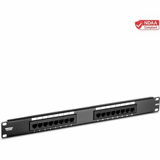 TRENDnet 16-port Cat6 Network Patch Panel - 16 x RJ-45