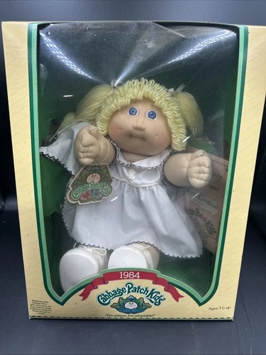 Vintage 1984 Cabbage Patch Kids DOLL In Original Box w/Papers