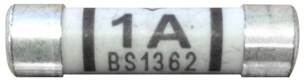Fuse 1A Plug Top BS1362 Lyvia Electrical SP1