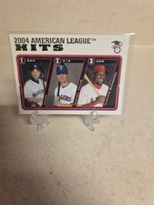 2004 Topps #338 2004 American League Hits Ichiro, Young, Guerrero
