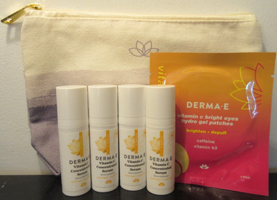 Derma-E Vitamin C Concentrated Serum 4 x 0.5 oz = 2 oz + More - SALE HELPS DOGS!