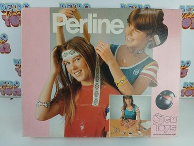 CLEMENTONI CLEM TOYS BEADS NEW VINTAGE CREATIVE BOARD GAME RARE 80s
